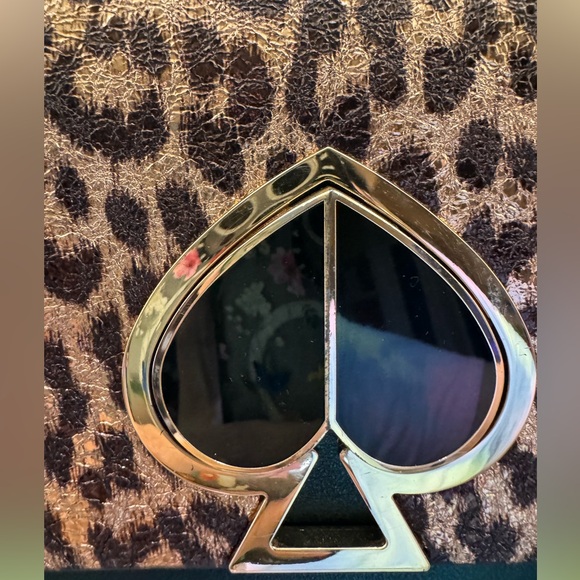 Authentic dark leopard Kate Spade shoulder bag - Picture 3 of 3